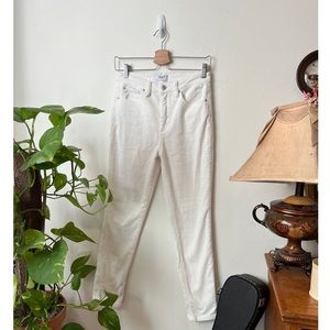 OAT New York WHITE CORDUROY JEANS